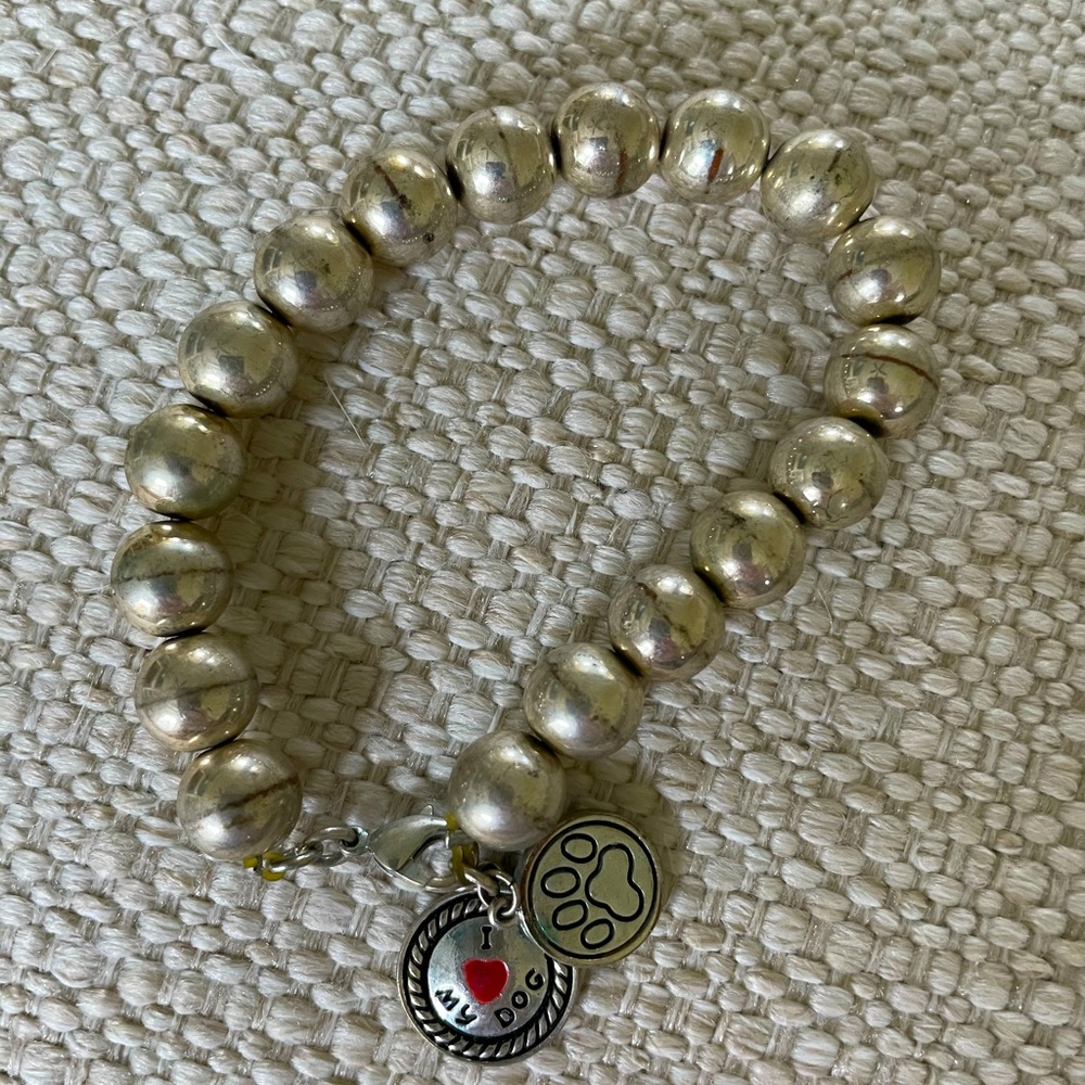 I Love My Dog 🐶💕 Charm Bracelet